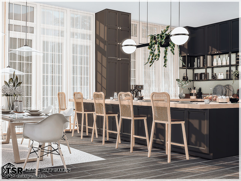 Sims 4 K12 - Kitchen by marychabb