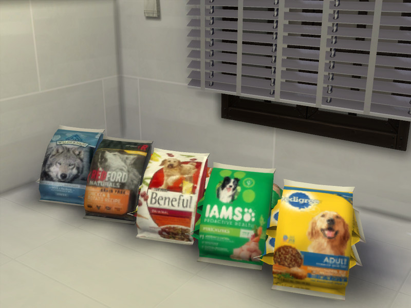 Sims 4 Realistic Bags of Dog Chow-REQUIRES CATS & DOGS by xSarahsShadyx