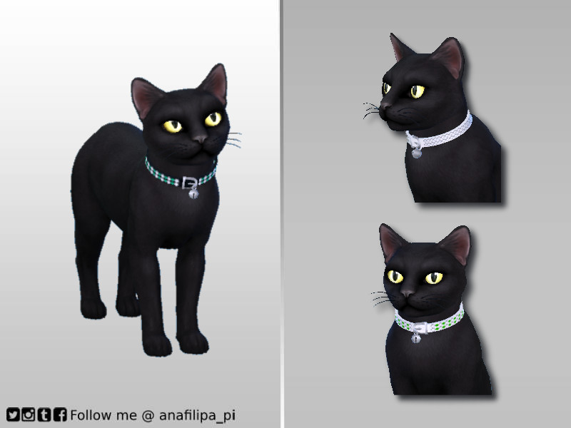 Sims 4 Sophisticated Diamond collars - COLOR - CATs by AnaFilipa_pi