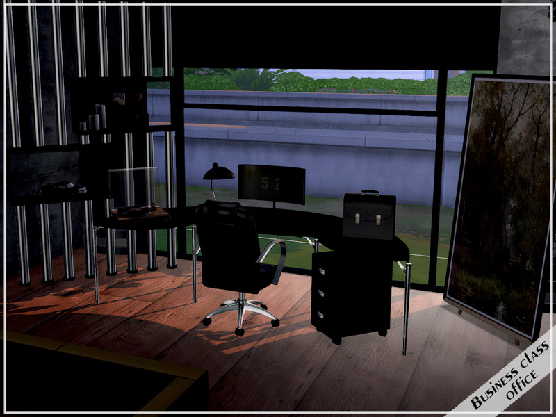 Sims 4 Business Class Office by KyoukoAya