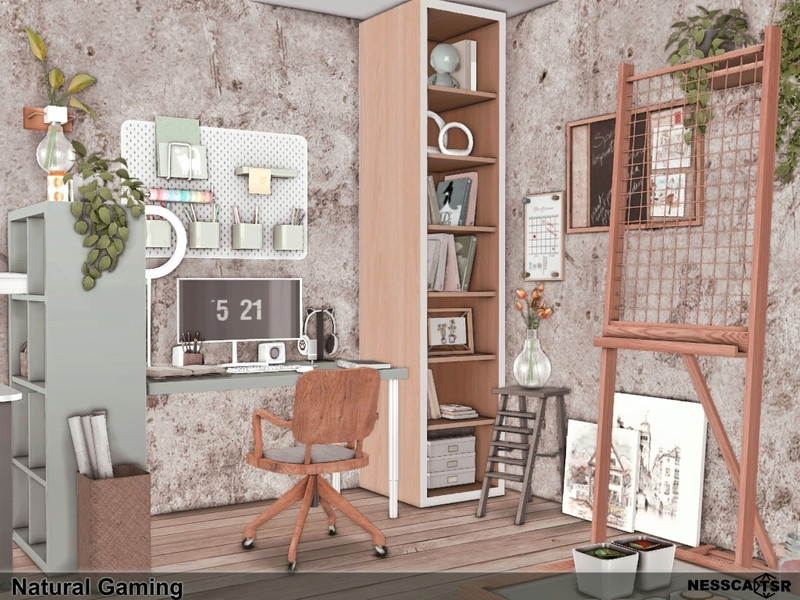 Sims 4 Natural Gaming by Nessca