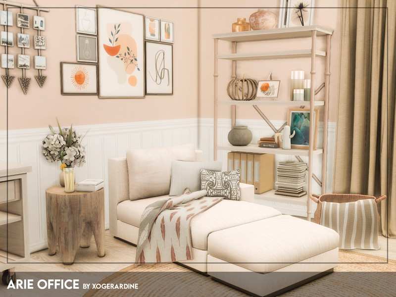 Sims 4 Arie Office (TSR only CC) by xogerardine