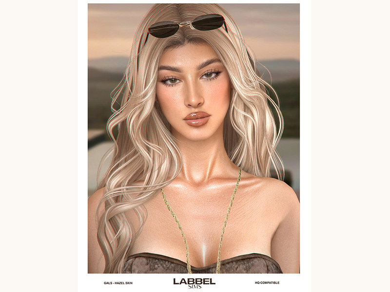 Sims 4 HAZEL SKIN by Labbel_Official