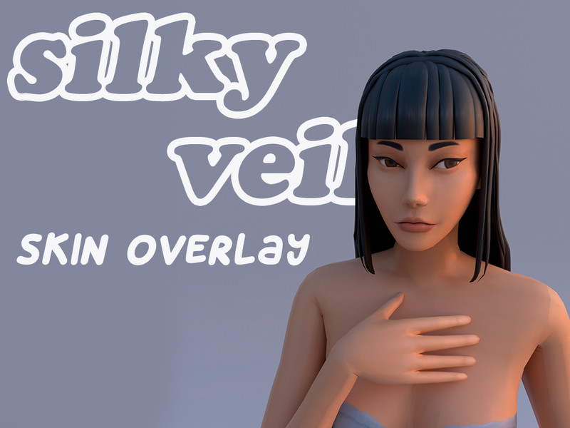Sims 4 silky veil skin overlay by ttzh
