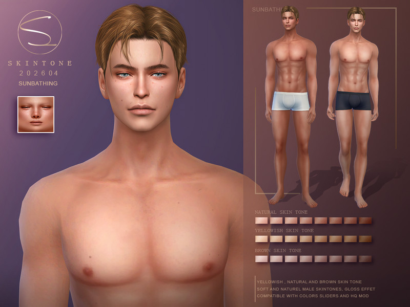 Sims 4 sclub_ts4_skin_ 0426 M by S-Club