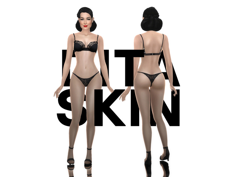 Sims 4 Dita Skin - HQ - Face and Body by StefanMakesSims