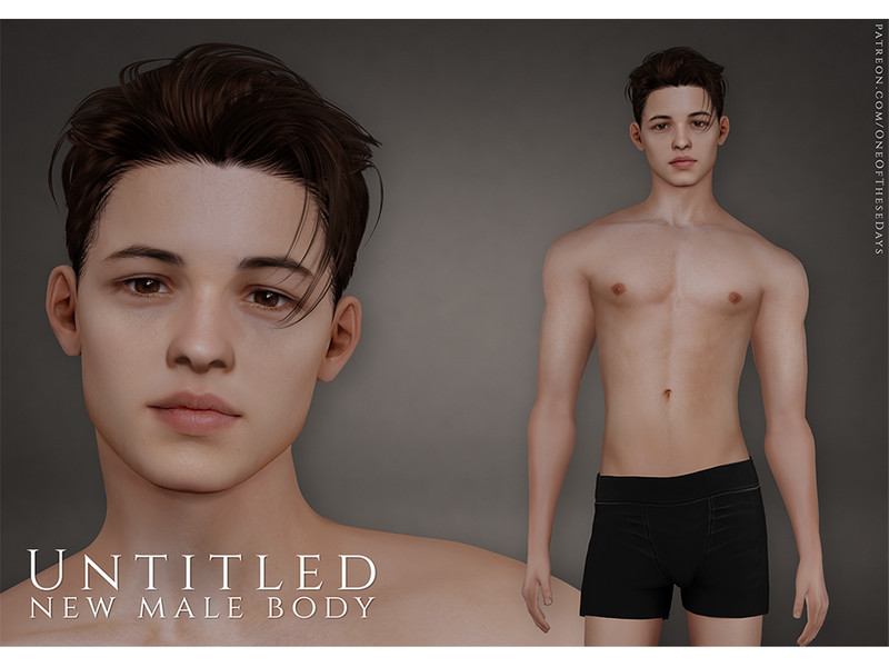 Sims 4 Untitled - SKIN by OneOfTheseDays