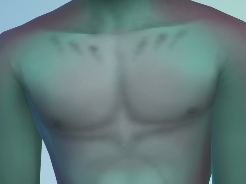 Sims 4 child navi skin overlay by EdnaScissorhands