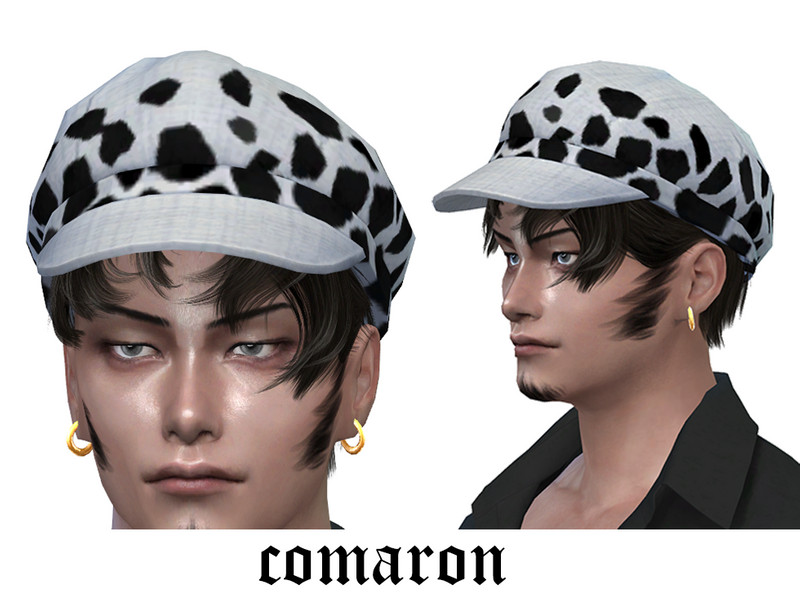 Sims 4 Trafalgar D Water Law one piece hat by comaron