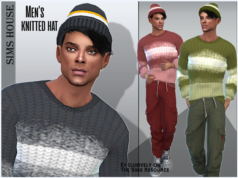 Sims 4 knitted hat by Sims House