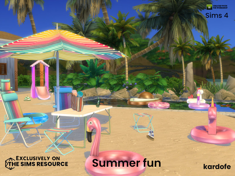 Sims 4 Summer fun by kardofe