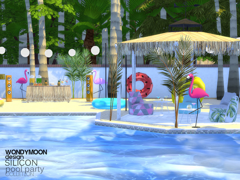 Sims 4 - Silicon Pool Party - Part II by wondymoon