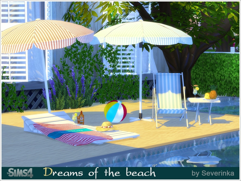 Sims 4 Dreams of the beach by Severinka_