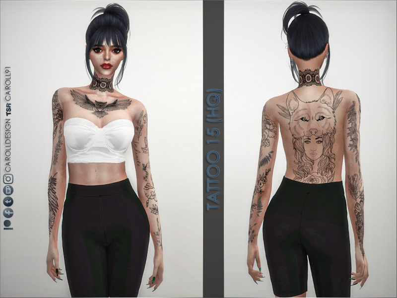 Sims 4 Tattoo 15 (HQ) by Caroll91