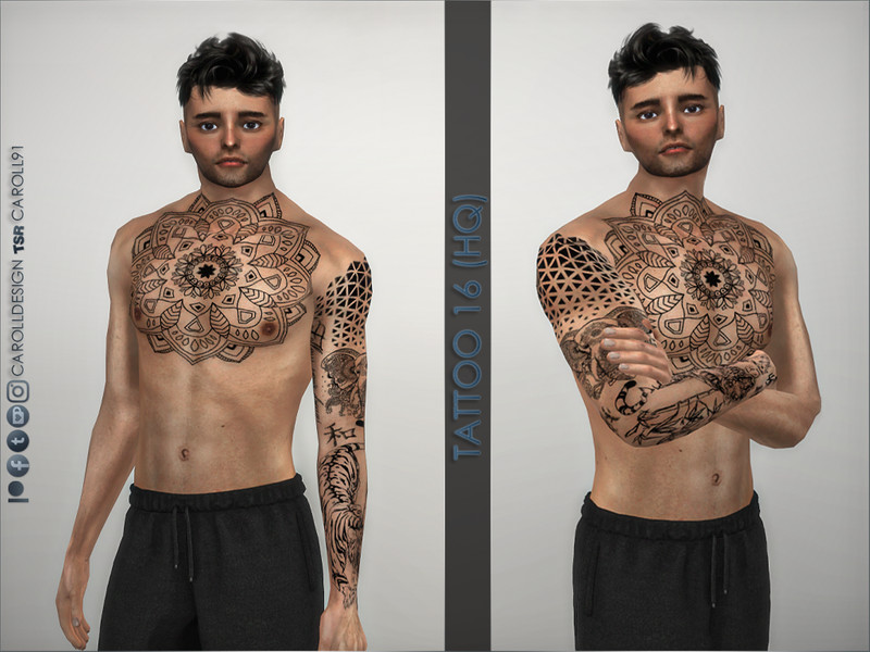 Sims 4 Tattoo 16 (HQ) by Caroll91