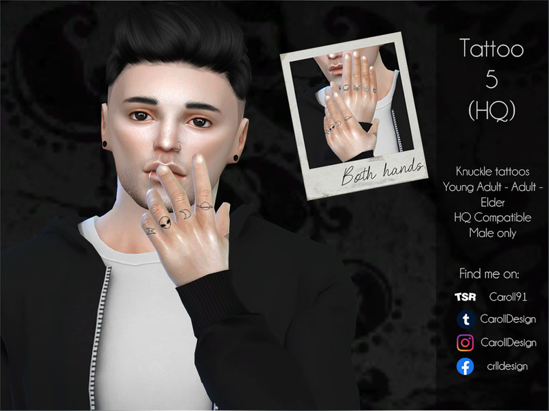 Sims 4 Tattoo 5 (HQ) by Caroll91