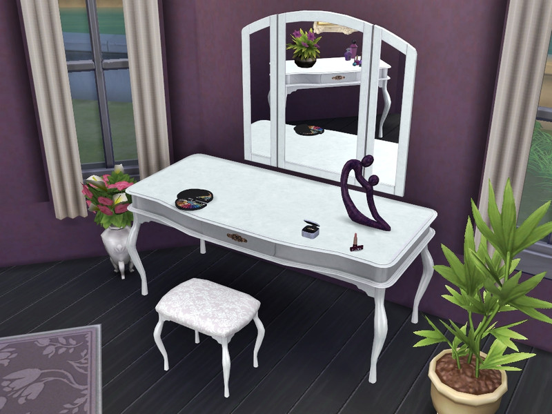 Sims 4 Elizabeth Vanity by Flovv