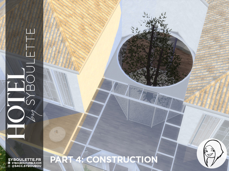 Sims 4 Patreon Early Release - Hotel set - Part 4: Construction by Syboubou