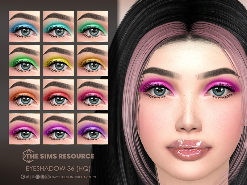 Sims 4 Eyeshadow 36 (HQ) by Caroll91