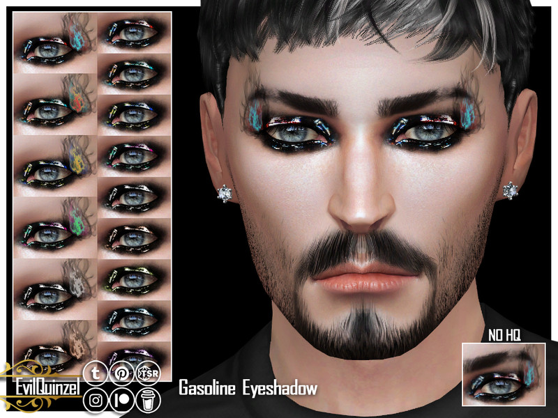 Sims 4 Gasoline Eyeshadow by EvilQuinzel