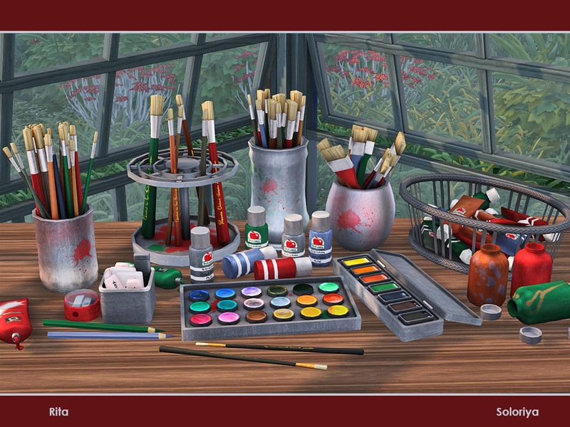 Sims 4 Rita by soloriya