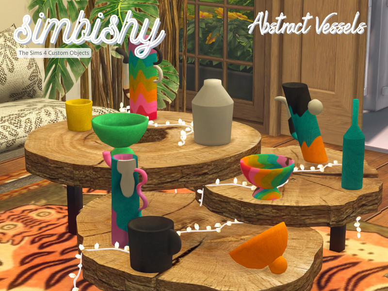 Sims 4 Abstract Vessels by simbishy