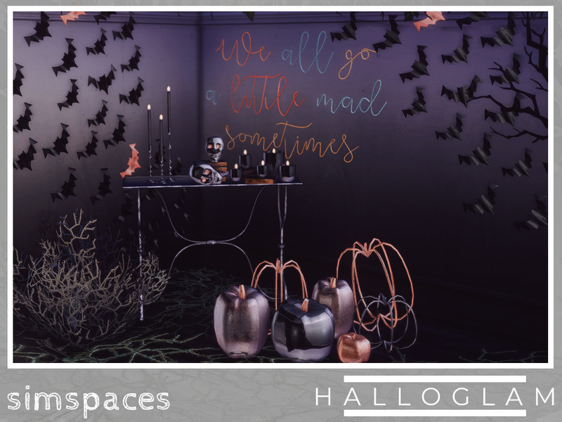 Sims 4 HalloGlam by simspaces