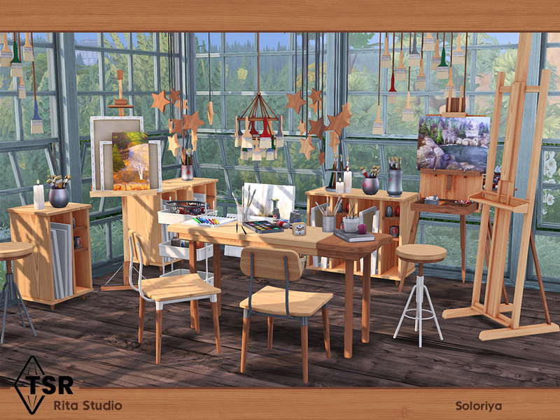Sims 4 Rita Studio by soloriya