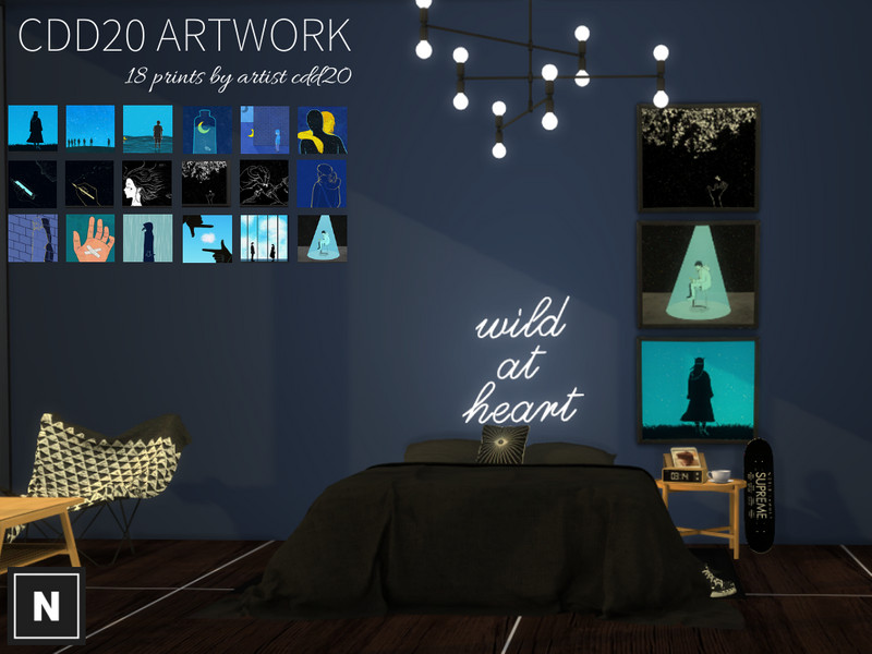 Sims 4 netsims - cdd20 art by networksims