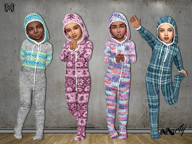 Sims 4 MP Toddler Comfy Wool Outfit by MartyP