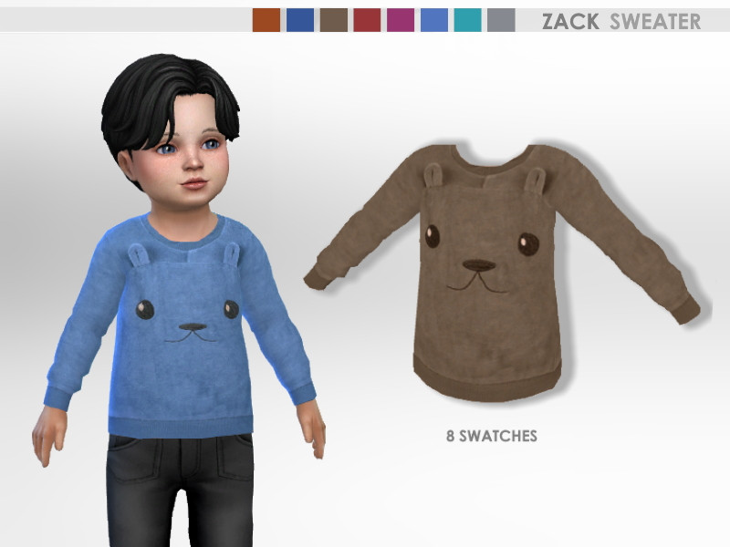 Sims 4 Zack Sweater by Puresim