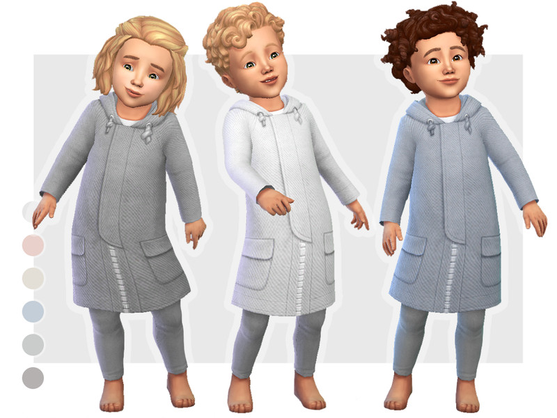 Sims 4 Toddler Winter Coat 01 by Simsefin