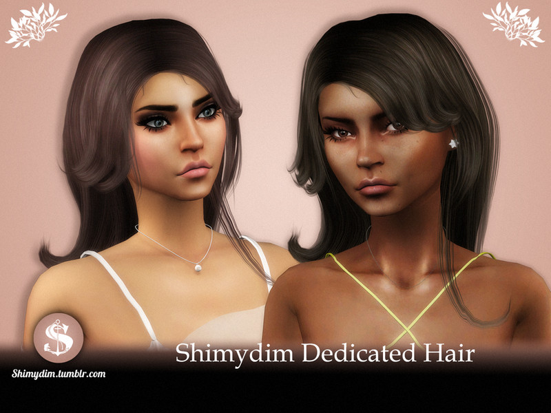 Sims 4 Dedicated Hairstyle by Shimydim