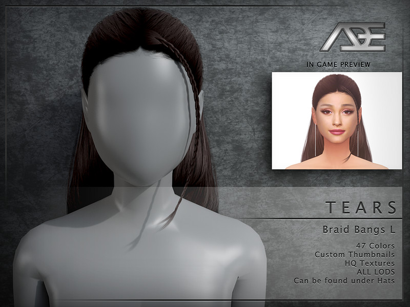 Sims 4 Tears (Bangs L) by Ade_Darma