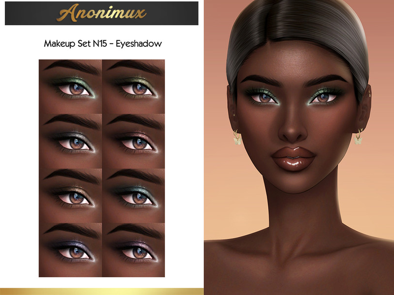 Sims 4 Makeup Set N15 - Eyeshadow by Anonimux Simmer