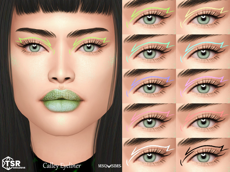 Sims 4 Calley Eyeliner by MSQSIMS