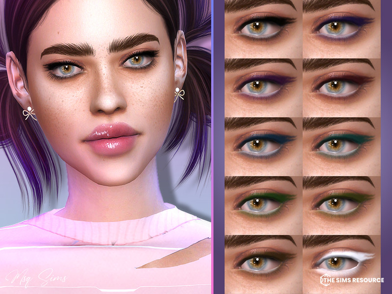 Sims 4 Jess Eyeliner by MSQSIMS
