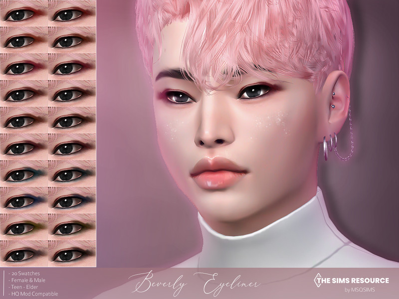 Sims 4 Beverly Eyeliner by MSQSIMS