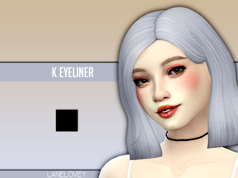 Sims 4 K EYELINER - LANELOVEY by lanel0vey