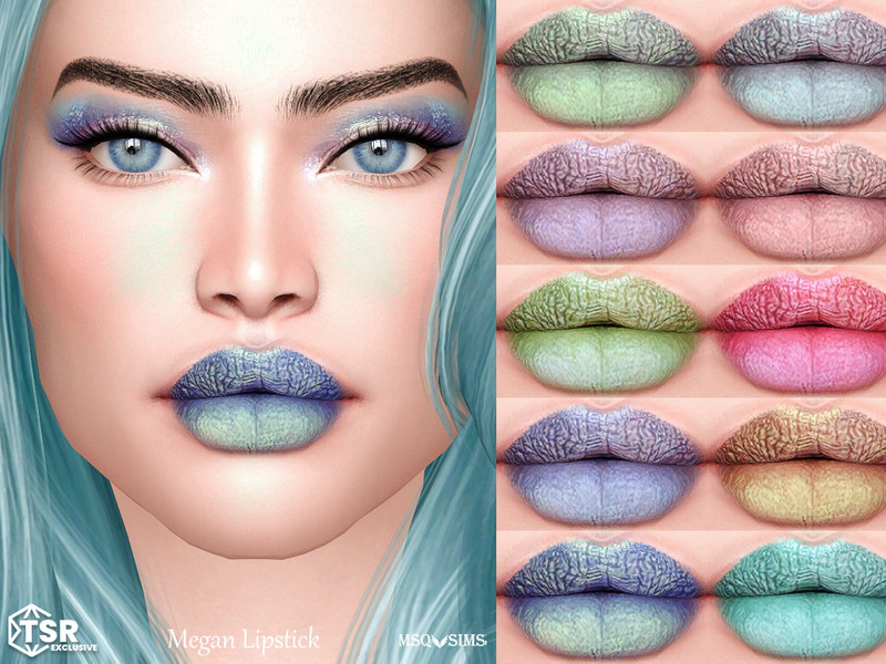 Sims 4 Megan Lipstick by MSQSIMS