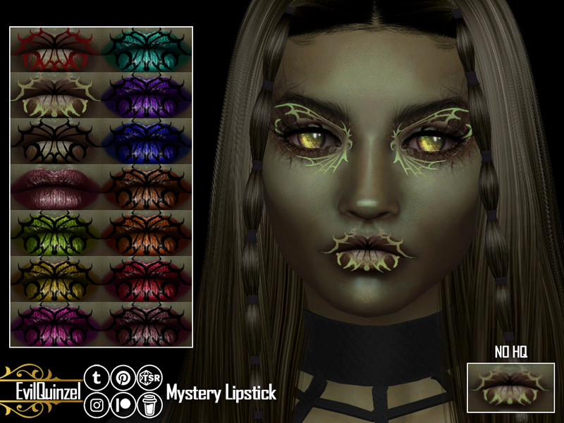 Sims 4 Mystery Lipstick by EvilQuinzel