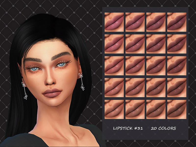 Sims 4 MELDEANNE - LIPSTICK #31 by MELDEANNE