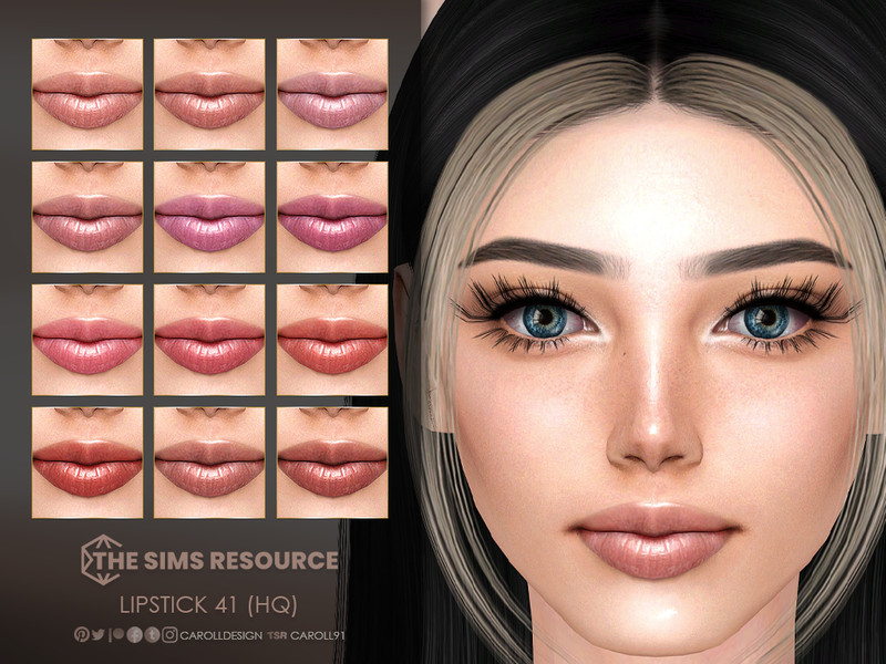 Sims 4 Lipstick 41 (HQ) by Caroll91