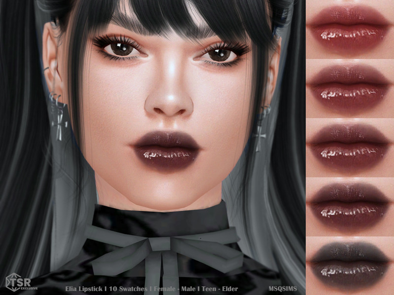 Sims 4 Elia Lipstick by MSQSIMS