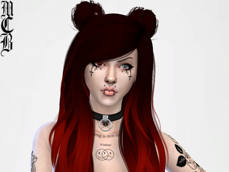 Sims 4 Kiro Eyeliner by MaruChanBe
