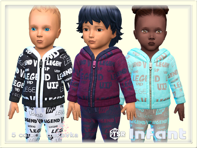 Sims 4 Hoody Infant by bukovka