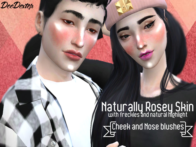 Sims 4 Natural Rosey Skin Blush! by deedexter