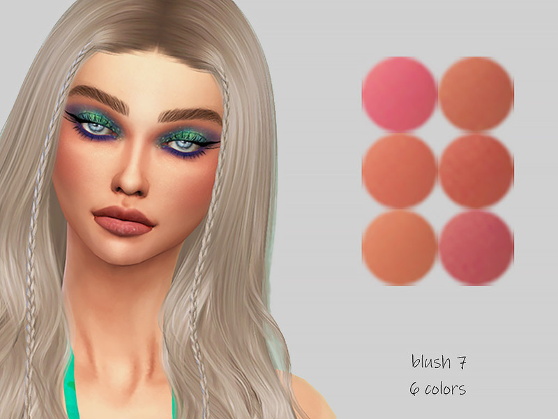 Sims 4 MELDEANNE - BLUSH #7 by MELDEANNE