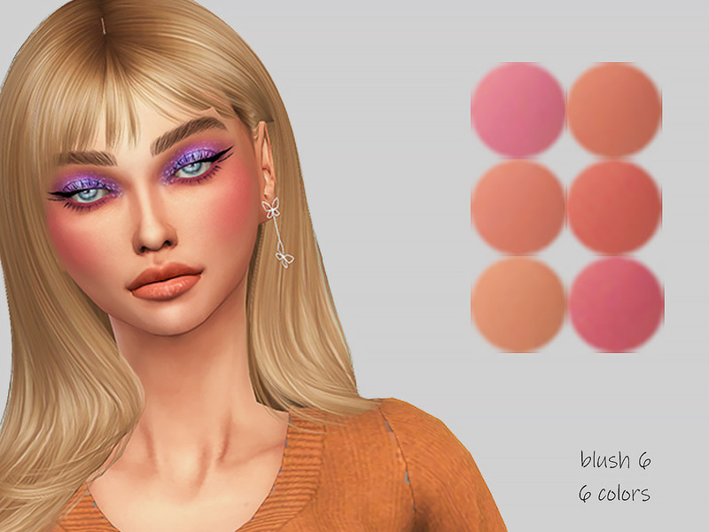 Sims 4 MELDEANNE - BLUSH #6 by MELDEANNE
