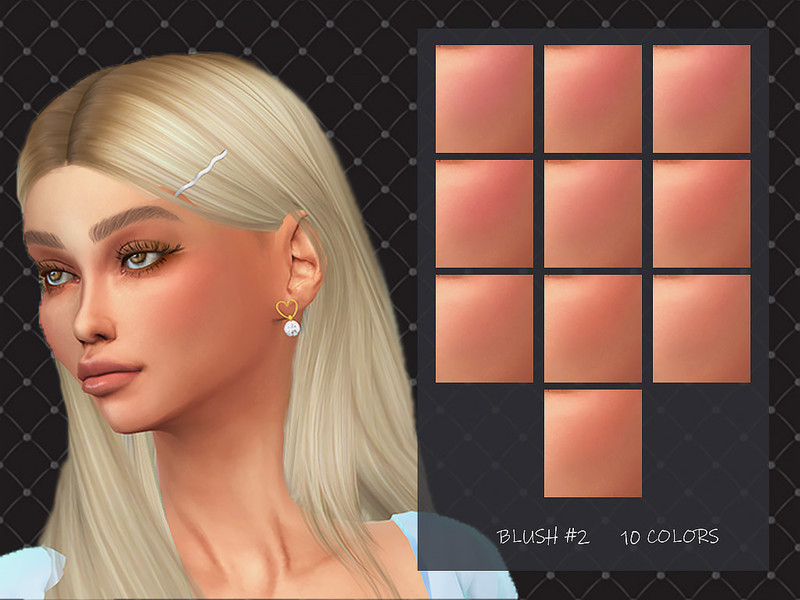 Sims 4 MELDEANNE - BLUSH #2 by MELDEANNE